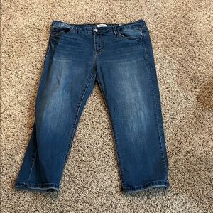 Kensie Women's Blue Ankle & Cropped Jeans